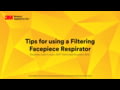 Tips for using a 3M Filtering Facepiece Respirator 8210