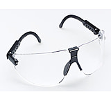 Image of 3M Lexa Eye Wear Safety Glasses Med Black Temple Clear Lens