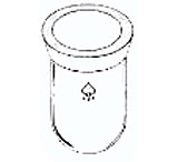 Image of Ace Glass Laboratory Glassware and Equipment 1000ML Reaction Flask "C" 6476-10