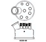 Image of Ace Glass Laboratory Glassware and Equipment 100L 150MM 45/50 Flask 6530-65
