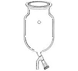 Image of Ace Glass Laboratory Glassware and Equipment 100L Cyl Flush Btm Flask 6522-85