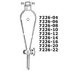 Image of Ace Glass Laboratory Glassware and Equipment 125ML Sep Funnel 7226-08
