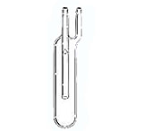 Image of Ace Glass Laboratory Glassware and Equipment 12MM Vac Trap W/SERR Conn 8759-26