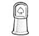 Image of Ace Glass Laboratory Glassware and Equipment 14/20 Caps 7795-04