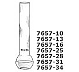 Image of Ace Glass Laboratory Glassware and Equipment 18/7 Qtz Ball Jt (GB) 7657-13