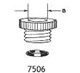 Image of Ace Glass Laboratory Glassware and Equipment 18MM -112 Ptfe Bushing 7506-29