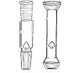 Image of Ace Glass Laboratory Glassware and Equipment 19/38 Adapter Strt Conn 5035-05