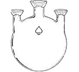 Image of Ace Glass Laboratory Glassware and Equipment 1L 35/25-35/25 Hw Flask 6950-230