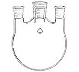 Image of Ace Glass Laboratory Glassware and Equipment 22L 71/60-24/40 Hw Flask 6952-88