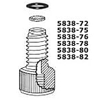 Image of Ace Glass Laboratory Glassware and Equipment #25 1/4&quot;FPT Filter Adap 5838-78