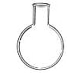 Image of Ace Glass Laboratory Glassware and Equipment 250ML Quartz Flasks 6883-14
