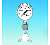 Image of Ace Glass Laboratory Glassware and Equipment Brass Pressure Gauge &quot;C&quot; 13385-35