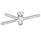Image of Ace Glass Laboratory Glassware and Equipment 3MM Stopcock (GB) 8145-06