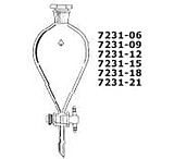 Image of Ace Glass Laboratory Glassware and Equipment 500ML 24/25 Sep Funnel 7231-15