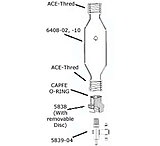 Image of Ace Glass Laboratory Glassware and Equipment 500ML W/O Side Pept Vsl 6408-10