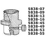 Image of Ace Glass Laboratory Glassware and Equipment 50MM Nylon Adapter 5838-16