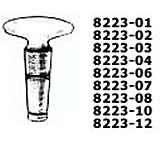 Image of Ace Glass Laboratory Glassware and Equipment 6MM Bore S/C Plug Gb 8223-08