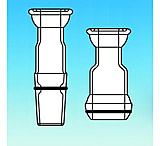 Image of Ace Glass Laboratory Glassware and Equipment Adapter 15MM-24/40 Seal 5132-09