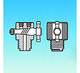 Image of Ace Glass Laboratory Glassware and Equipment Adapter Purge #15 1/4IN-28UNF 5808-05