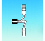 Image of Ace Glass Laboratory Glassware and Equipment Adapter Stopcock 14/20-14/20 3844-31