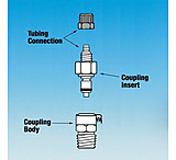 Image of Ace Glass Laboratory Glassware and Equipment Coupling SHUT-OFF 1/4IN Mpt 12517-14