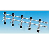 Image of Ace Glass Laboratory Glassware and Equipment Manifold Double 500MM 4 Ports 8729-52