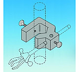 Image of Ace Glass Laboratory Glassware and Equipment Pilot Plant Clamp Holder 11081-21