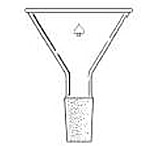 Image of Ace Glass Laboratory Glassware and Equipment Powder FUNNEL, 100MM, HW 7235-07