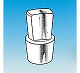 Image of Ace Glass Laboratory Glassware and Equipment Sz 13 Ptfe Stopper 12630-12