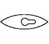 Image of Ace Glass Laboratory Glassware and Equipment Tfe Football Blades 19X40 8082-02