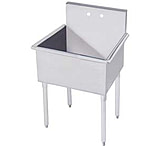 Image of Advance Tabco Sink Sq Corner 3 Compartment 4-3-36