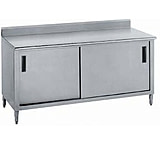 Image of Advance Tabco Table Enclosed Base Sling Door CB-SS-304