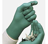 Image of Ansell Healthcare Touch N Tuff Disposable Nitrile Gloves, Powdered, Ansell 585190, Pack of 100