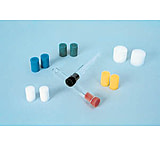 Image of Apico Test Tube Plugs, Foam T1384 White Plugs, Pack of 200