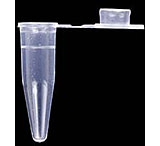 Image of Axygen PCR Tubes, Axygen Scientific PCR-02-Y 0.2 Ml Tubes With Flat Caps