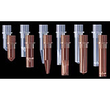 Image of Axygen Screw Top Microcentrifuge Tubes without Caps, Axygen Scientific ST-050-X Amber Screw Top Microtubes