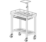 Image of Bandy Workstation S/S 32X18X34 No 4 TBL01049
