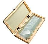 Image of Barska Prepared Microscope Slide Set w/ Wood case