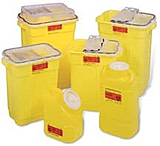 Image of BD Sharps Coll 9 Gal Chemo Hinge 305603