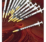 Image of BD Single-Use Syringe/BD PrecisionGlide Needle Combinations, Sterile, BD Medical 309632 Bd Luer-Lok Tip, 0.2 Ml, Pack of 100