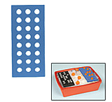 Image of Bel-Art Rack Foam Rect Thick Blu 188480121