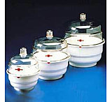 Image of Bel-Art Space Saver Vacuum Desiccators, SCIENCEWARE 420250000 Polypropylene Bottom