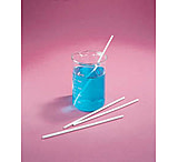 Image of Bel-Art Stirring Rod, Polypropylene, SCIENCEWARE 377660008 Stirring Rod Poly 8IN PK6, Pack of 6