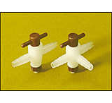 Image of Bel-Art Stopcock PP/TFN 3WAY 2MM Id F308940000