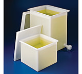Image of Bel-Art Tank Pe Rect W/LID+FCT 7.5GLN H340930000