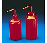 Image of Bel-Art Red Wash Bottles, Low-Density Polyethylene 004830500, Pack of 6