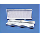 Image of Bel-Art White Hinged Slide Box H445770000