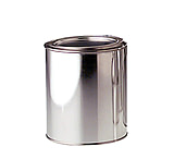 Image of Berlin Packaging Can Paint W/lid .5gal Cs75 MET-03096