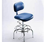 Image of Bio Fit Cleanroom/ESD Chairs, 4P Series, BioFit 4P61C10K Class 10 Cleanroom/ESD Chairs