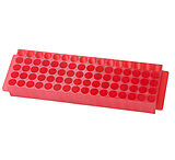 Image of Bio Plas 80 Plc Mic Tube Rac Red 5PK 0068